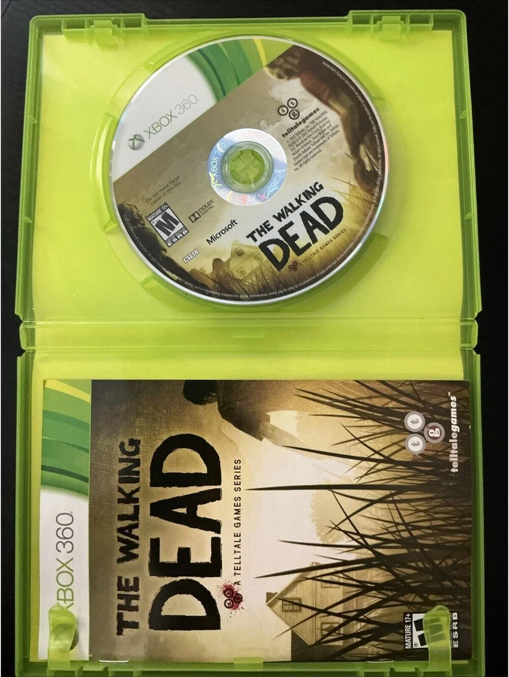 The Walking Dead: A Telltale Games Series (Microsoft Xbox 360) - CIB - Tested